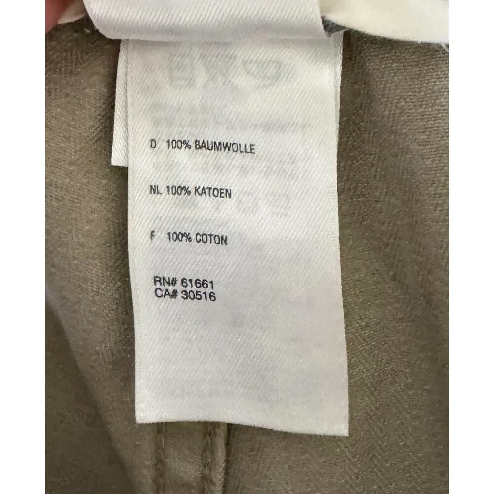The North Face Khaki Chino Cotton Shorts Tan Size 36